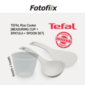 TEFAL Rice Cooker [MEASURING CUP +  SPATULA + SPOON SET]