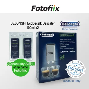 Delonghi EcoDecalk Descaler 100ml x2
