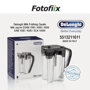 Delonghi Coffee Machine Milk Jug for ESAM 1500 / 4500 / 4506 EAM 1500 / 4500 / ECA 14500