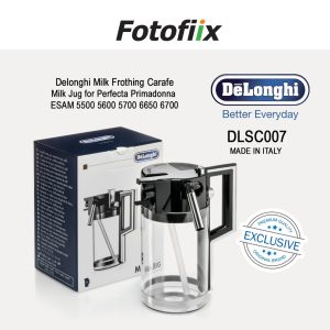 DeLonghi Jug Milk DLSC007 Perfecta Primadonna ESAM 5500 5600 5700 6650 6700