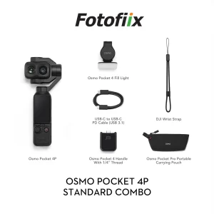 DJI Osmo Pocket 4P [Standard Combo] Black